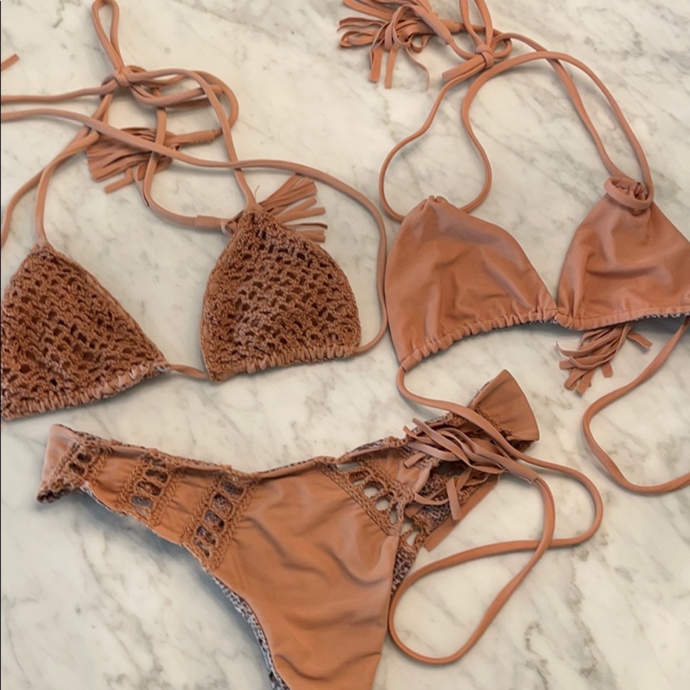 Acacia swimsuit with two tops